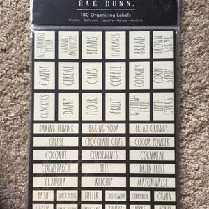 Rae Dunn 180 Organizing Labels